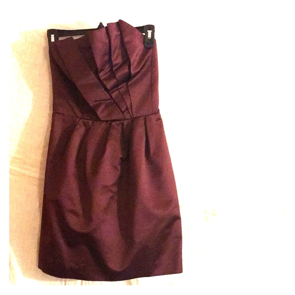 French Connection Burgundy short dress